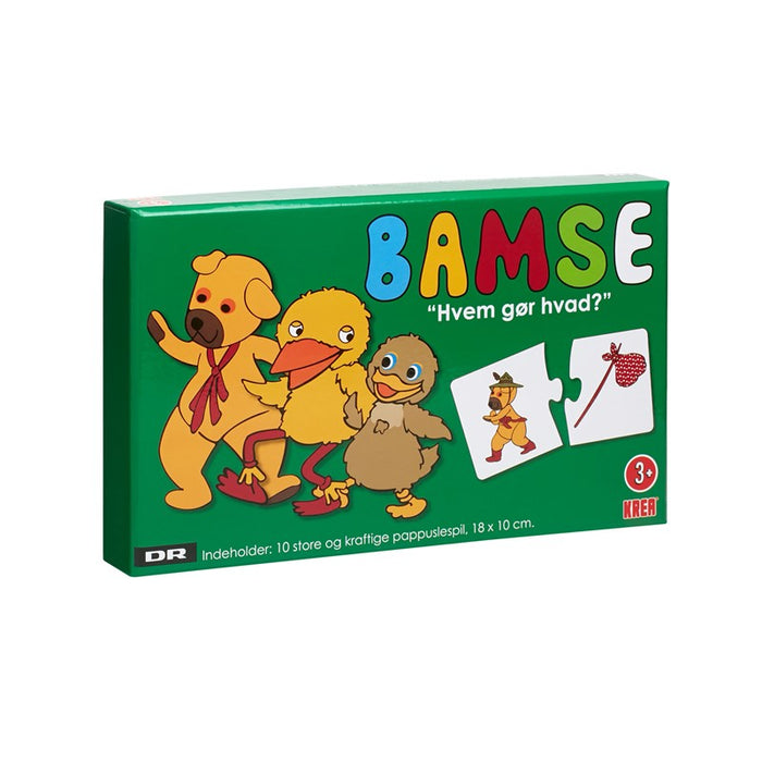 Spela med Bamse & Vem gör vad?