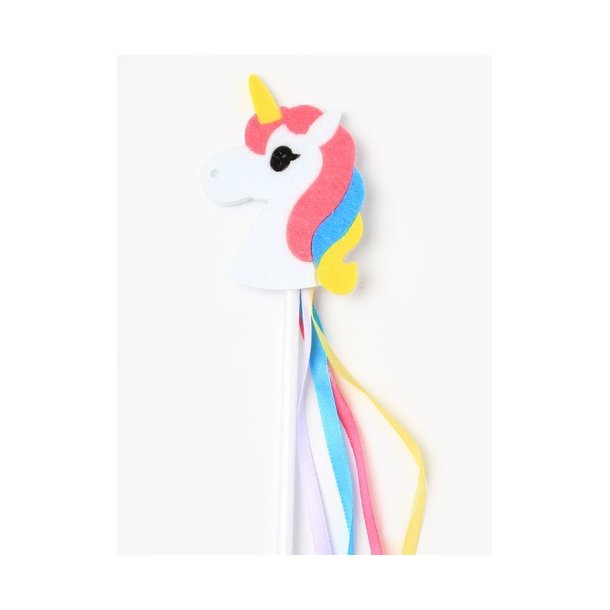 Unicorn mask och älva stick