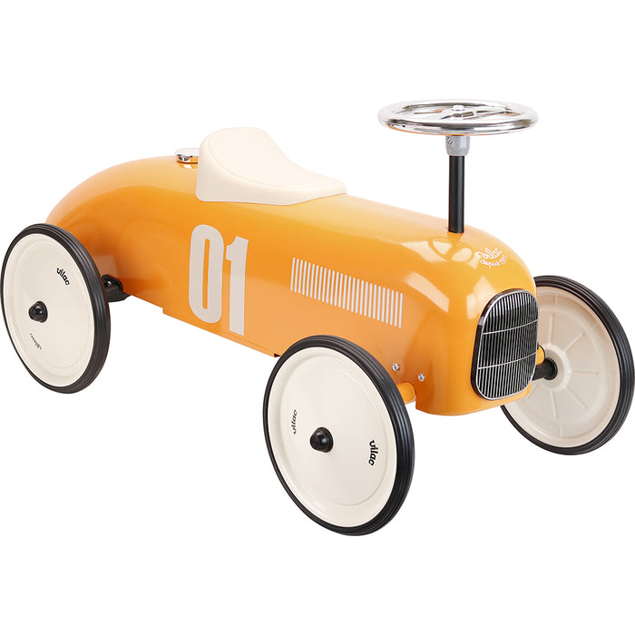 Walk-car i metall - Orange vintage