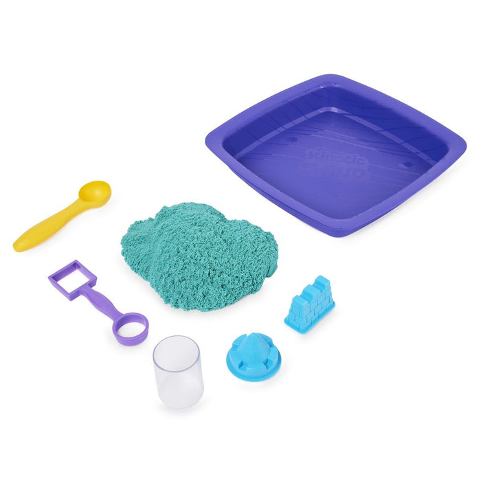 Kinetic Sand, Sparkle Sandcastle Set - kricka