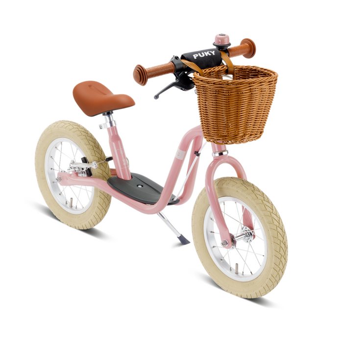 Löparcykel med stödfot - Dusty pink