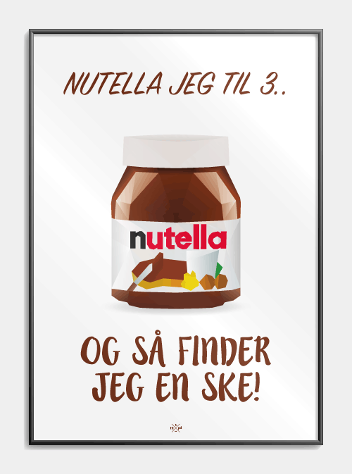 Nutella I till 3 affisch, M (50x70, B2)